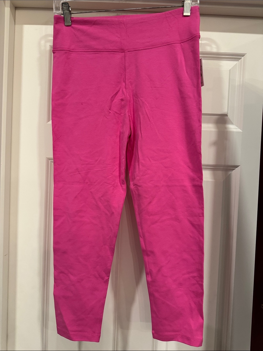 NWT J. Crew Women’s Bright Pink Leggings Size Medium